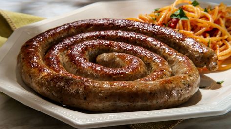 How To Cook Sausage Ring In Oven - Recipes.net Italian Rope Sausage Recipes, Recipes With Rope Sausage, Sausage Rope Recipes, Rope Sausage Recipes Dinners, Sausage Ring Recipes, Rope Sausage Recipes, Sausage In The Oven, Rope Sausage, Venison Sausage