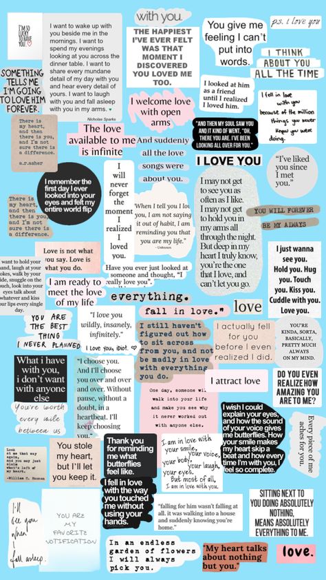 Daily Reminder For Boyfriend, Cute Scrapbook Ideas For Boyfriend Diy, Love Note Prompts, Things I Love About You List, Love Journal For Boyfriend Ideas Scrapbook, Dating Scrapbook Ideas, Love Scrapbook Ideas, Small Love Letter, Scrapbook Page Ideas For Boyfriend