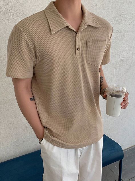 Tan Polo Shirt Outfit Men, Khaki Outfit Men Casual, Beige Polo Shirt Outfit Men, Beige Shirt Outfit Men Casual, Mens Clothing Styles Casual Outfits For Men Autumn 2024, Tan Shirt Outfit Men, Beige Polo Outfit Men, Beige Shirt Outfit Men, Tan Shirt Outfit