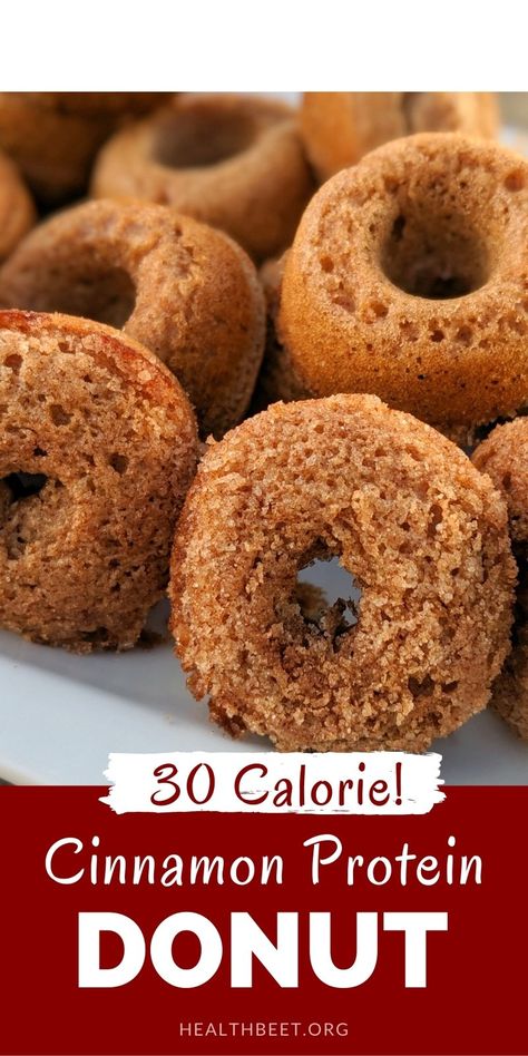 Low Calorie Pastry Recipe, Protein Donuts Healthy Easy, Protein Donuts Healthy, Protein Donut Recipe, Low Calorie Breakfast Recipes, Healthy Pastries, Low Calorie Donuts, High Protein Donuts, Macro Breakfast