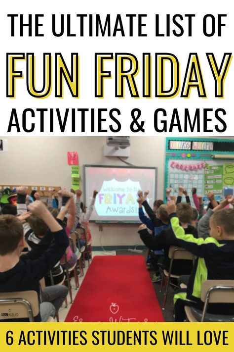 Fun Friday School Ideas, Hallway Games For School, Grade 4 Fun Activities, Games For Fourth Graders, Fun Games For Elementary Students, Friday Fun Activities Classroom, Fun Friday Math Activities, School Lock In Ideas Activities, Indoor Elementary Games