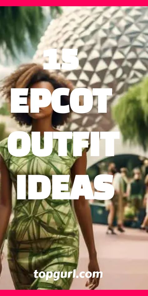 Navigate Epcot in style with outfit ideas that blend comfort, theme, and innovation, perfect for a day of exploration and fun—discover how. Disney Food And Wine Festival Outfits, Outfit Ideas For Epcot, Epcot Food And Wine Festival Outfit, Cute Epcot Outfits, Epcot Outfit Ideas Family, What To Wear To Epcot, Disney Outfit Black Women, Epcot Outfits Women, Epcot Disney Outfit