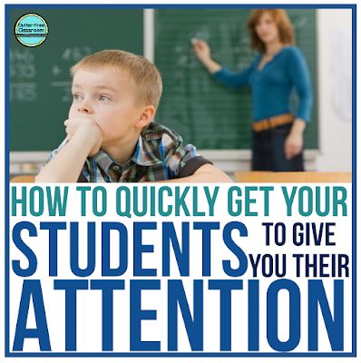 Attention Grabbers & Improved Listening Strategies Student Job Chart, Ain't Misbehavin, Whole Body Listening, Classroom Needs, Behavior Management System, Classroom Organization Elementary, Clutter Free Classroom, Building Classroom Community, Attention Grabbers