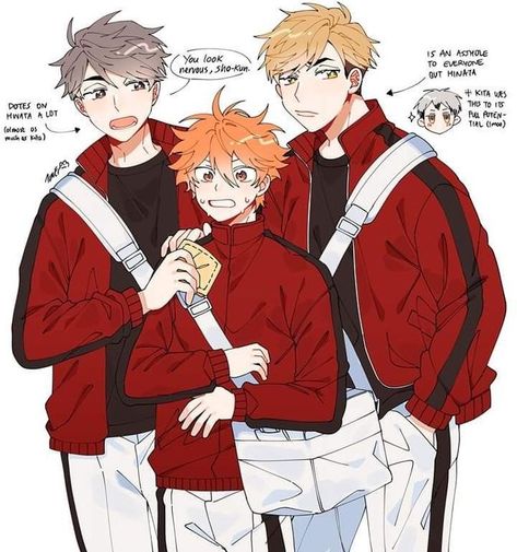 Haikyuu Ship Photos And More! - Atsumu x Hinata x Osamu - 頁 2 - Wattpad Haikyuu Volleyball, Anime Boy Sketch, Hinata Shouyou, Haikyuu Kageyama, Haikyuu Karasuno, Haikyuu Funny, Haikyuu Ships, Haikyuu Manga, Haikyuu Characters