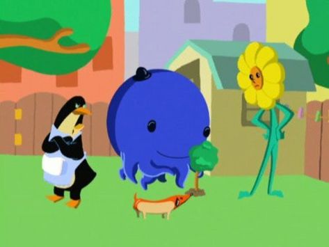 Nick Jr Characters, Oswald The Octopus, Storybook Art, Childhood Tv Shows, Kids Tv Shows, 24th Birthday, The Octopus, Nick Jr, School Memories