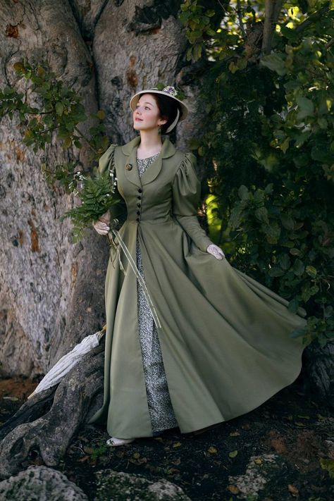 1900s Fashion, Old Fashion Dresses, Victorian Clothing, Womens Jackets, Historical Dresses, Historical Clothing, Mode Vintage, Historical Fashion, Looks Vintage