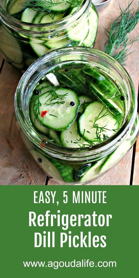 Easy Dill Pickles, Dill Pickles Recipe, Refrigerator Dill Pickles, Refrigerator Pickles Dill, Cucumber Pickles, Refrigerator Pickle Recipes, Homemade Pickles Dill, Dill Pickle Recipe, Pickled Cucumbers