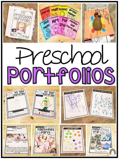 https://www.teacherspayteachers.com/Product/Preschool-Portfolios-8066493 Preschool Monthly Portfolio Ideas, Daycare Portfolio Ideas, Prek Portfolio Ideas, Preschool Portfolio Ideas, Prek Portfolio, Authentic Assessment, Preschool Portfolio, Daycare Curriculum, Guiding Principles