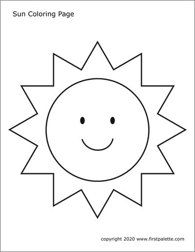 You Are My Sunshine Coloring Page, Sun Printable Templates, Sunshine Template Free Printable, Sun Coloring Pages Free Printable, May Coloring Pages Free Printable, Sun Worksheets For Kids, How To Draw Sun, Sun Template Free Printable, Sunshine Coloring Pages