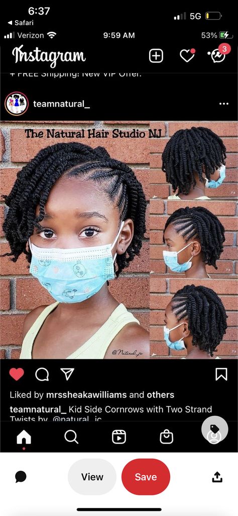 Girls Twist Hairstyles Kids Black, Kids Two Strand Twist Hairstyles, Girl Twist Hairstyles Kids Black Little, 2 Strand Twist Styles Natural Kids, Natural Cornrow Hairstyles For Kids, Toddler Twist Hairstyles Black Hair, Toddler Twist Hairstyles, Natural Twist Hairstyles For Kids, Twist Styles For Kids