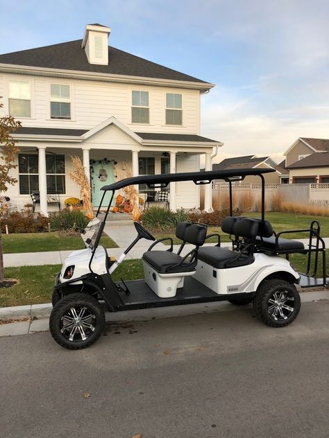 Ez Go Golf Cart, Golf Cart Enclosures, Street Legal Golf Cart, Ezgo Golf Cart, Custom Golf Carts, Golf Cart Accessories, Golf 5, Golf Car, Master Planned Community