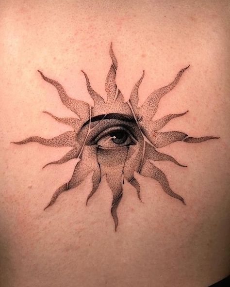 Classicism Art, Tattoo Sonne, Esoteric Art, Sun Tattoo, Neo Noir, Eye Tattoo, Demon King, Next Stop, Tattoo Ink