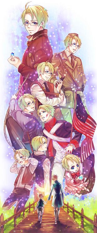 Hetalia America, evolution from colony to superpower Aph America, Hetalia America, Hetalia Funny, Hetalia Characters, Hetalia Fanart, Colonial America, Axis Powers, Seychelles, Hetalia