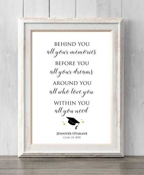 Graduation Gift 2021. Behind you all your memories. Before you all your dreams. Custom Colors and Text. BUY 2 GET 1 FREE! Easy Graduation Gifts, Graduation Printables, Graduation Quotes, Card Folds, Congratulations Graduate, Card Sentiments, Graduation Card, Graduation Gifts For Her, Personalized Graduation Gifts