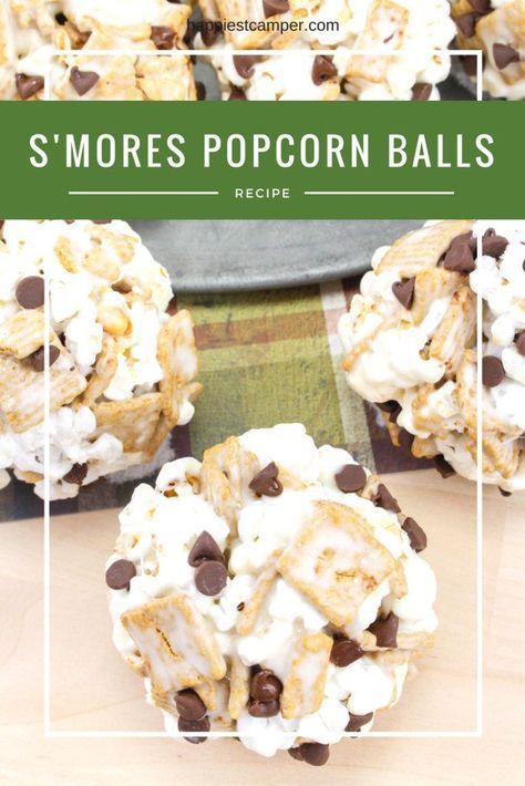 Kids Desserts, Popcorn Balls Recipe, Crumb Bars, Camping Snacks, Popcorn Treats, Candy Ideas, Homemade Popcorn, Butter Cupcakes, Kid Snacks