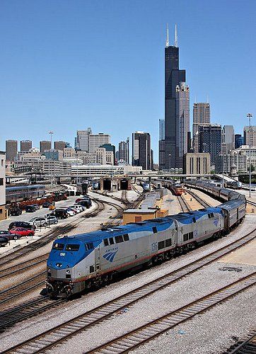 Amtrak to Chicago - done this countless times on the way to visit family in OH ~ This is the only way to travel! Union Station Chicago, Amtrak Train, U Bahn, Train Pictures, Train Journey, Union Station, Train Tracks, Train Rides, Train Travel