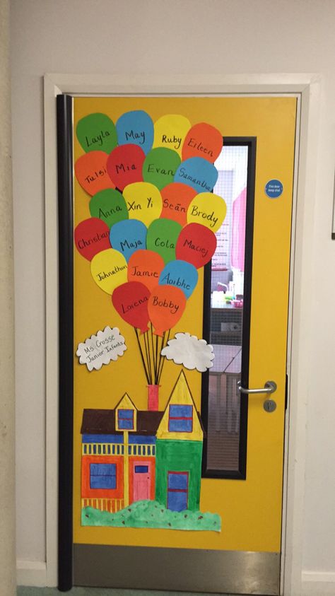 My junior infant classroom door is "Up". Junior Infants Classroom Display, Senior Infants Classroom, Junior Infants Classroom, Infant Classroom Themes, Senior Infants, Grassy Plains, Birthday Display In Classroom, Class Door Decorations, Classroom Door Displays