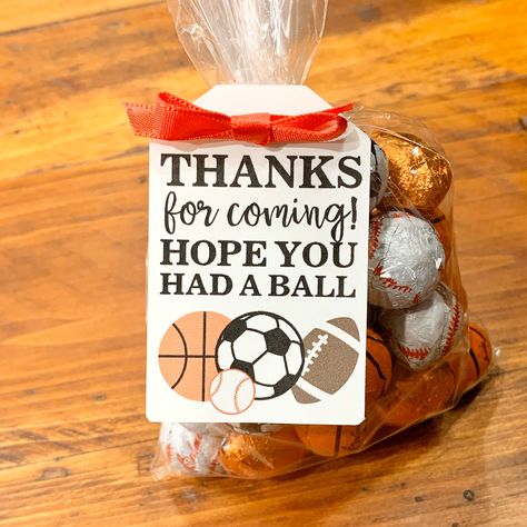 Sports Theme Birthday Party, Ball Theme Birthday, Sports Party Favors, Sports Baby Shower Theme, Basketball Birthday Parties, Sports Theme Birthday, Jersey Party, Ball Birthday Parties, Sports Birthday Party