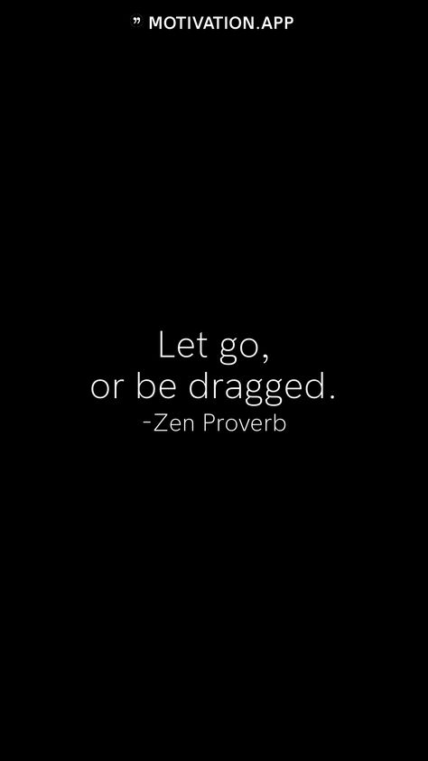 Funny Zen Quotes, Zen Proverbs Quotes, Let Go Or Be Dragged, Zen Proverbs, Empty Quotes, Manifest 2024, Zen Mode, Classy Girl Quotes, Zen Vibes