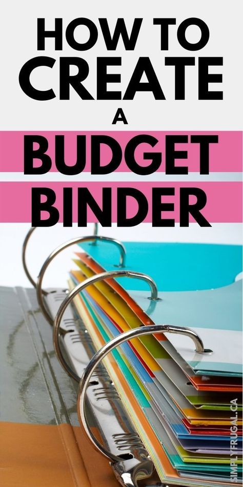 Setting up a Budget Binder is a great strategy for staying on top of your finances. Here's how to easily create a budget binder! Binder Aesthetic, Finance Organization Printables, Free Budget Printables, Binder Ideas, Setting Up A Budget, Budget Help, Financial Budget, Aesthetic Diy, Diy Budget