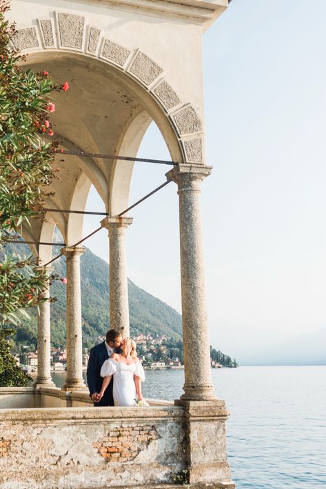 Grand Hotel Tremezzo Wedding, Grand Hotel Tremezzo, Elegant Color Palette, Beautiful Gown Designs, Luxury Elopement, Italy Elopement, Elopement Weddings, San Tropez, Elopement Planning