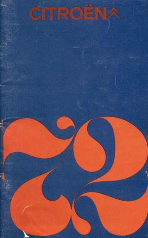 Some cool retro style typography from Citroen in 1972. #illustration #design #typography #retro #60s #70s Inspiration Typographie, Herb Lubalin, Retro Graphic Design, Wonder Years, Retro Typography, 2024 Design, Makeup Product, Vintage Graphic Design, Design Board