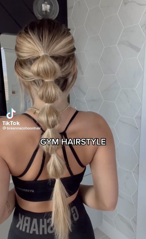 Sport Hair, Gym Hairstyles, Vlasové Trendy, Workout Hairstyles, Athletic Hairstyles, Peinados Fáciles Para Cabello Corto, Hair Stylies, Work Hairstyles, Penteado Cabelo Curto