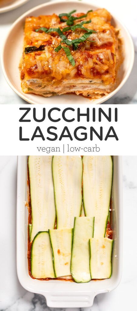 Low Carb Low Fat Recipes, Vegetarian Dish, Zucchini Lasagna, Low Carb Vegetarian Recipes, Vegan Zucchini, Low Carb Vegan, Low Carb Vegetarian, Low Carb Diet Recipes, Lasagna Recipe