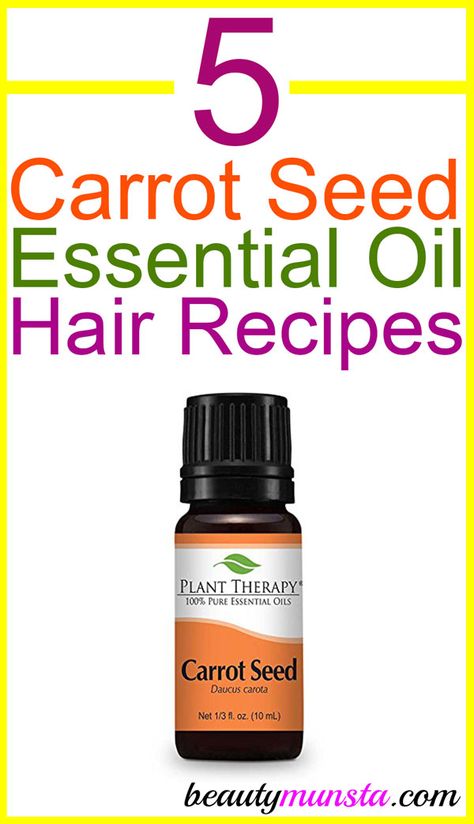 Carrot Seed Oil Benefits, Essential Oil For Hair, Natural Beauty Hacks, Carrot Seed Essential Oil, Essential Oils For Face, Herbal Skin Care, Carrots Oil, Daucus Carota, Carrot Seed Oil