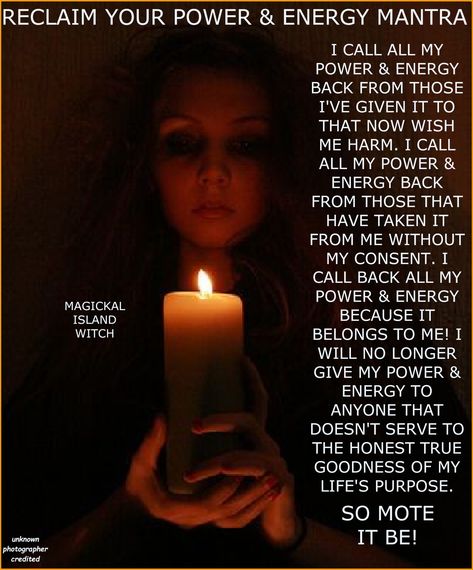 Sister Spell Binder on Twitter: "Reclaim your Power Back https://t.co/UzS6OJEXMG" / Twitter Call My Power Back To Me Spell, I Call My Power Back To Me, Energy Mantra, Witchy Spells, Reclaim Your Power, Power Back, Magic Quotes, Magick Spells, Witch Spell Book