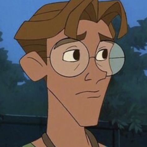 #milojamesthatch #atlantis Milo Disney, Male Disney Characters, Nerdy Guys, Male Cartoon Characters, Dreamworks Characters, Atlantis The Lost Empire, Disney Cartoon Characters, Disney Men, Disney Boys