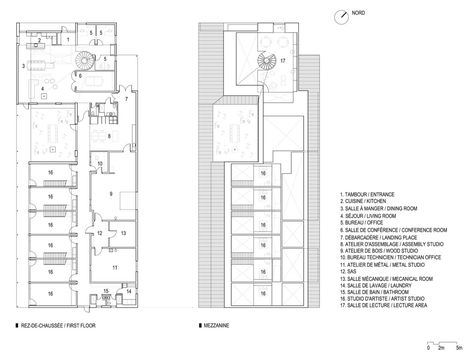 Gallery of Est-Nord-Est Artists’ Residence / Bourgeois / Lechasseur architectes - 11 Angled Ceilings, Canada Images, Architectural Competition, Farm Buildings, Exterior Cladding, Rural Landscape, Architectural Inspiration, Contemporary Architecture, Building Design