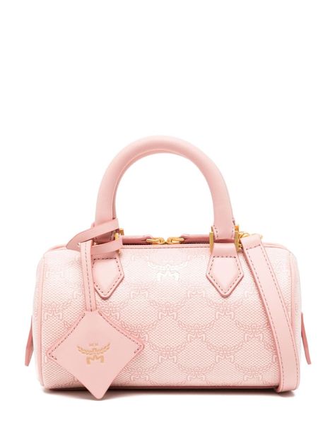 Pink mcm bag