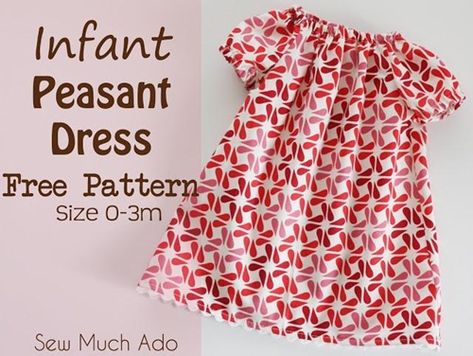 Infant peasant dress pattern Porcelain Mask, Peasant Dress Patterns, Girls Peasant Dress, Baby Sewing Patterns Free, Free Pdf Sewing Patterns, Baby Dress Pattern, Mask White, Dress Patterns Free, Baby Dress Patterns