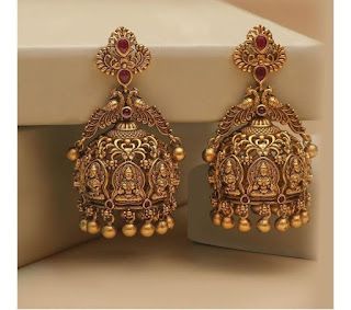 Jhumkas Gold Indian Bridal, Antic Jumkas Gold, Ear Rings Jumkis Gold, Kasulaperu Earrings Jewellery Designs, Temple Jhumkas Earrings, Bridal Buttalu Gold, Ear Rings Gold Buttalu, Gold Buttas Earrings, Gold Jhumka Earrings Bridal Antique