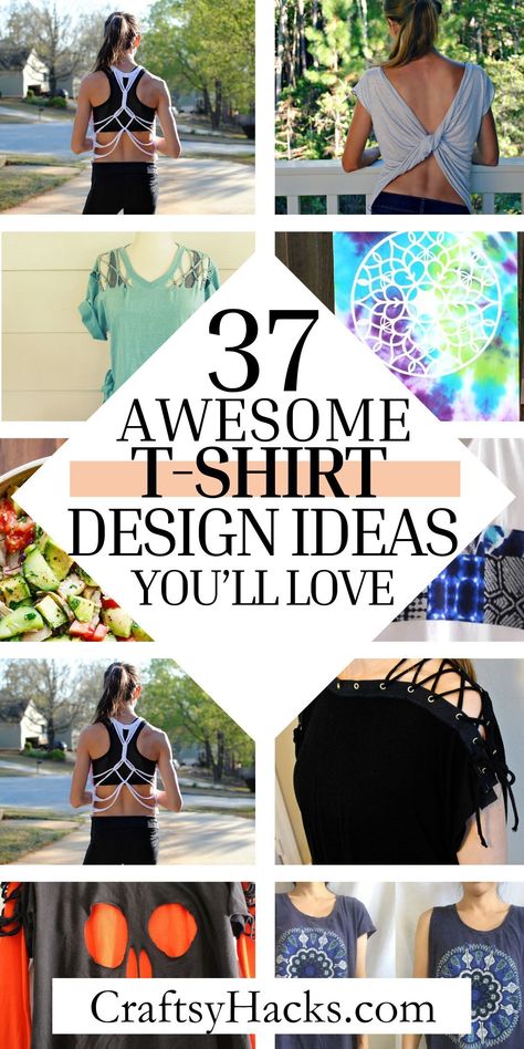 How To Upscale A Tshirt, Diy T Shirt Painting Ideas, Old Tshirt Ideas Diy, Cut Tee Shirt Diy, Ways To Cut Shirts Diy, Cut Clothes Diy, Tshirt Upcycle Diy, Cut Shirt Designs Diy, Tshirt Redesign