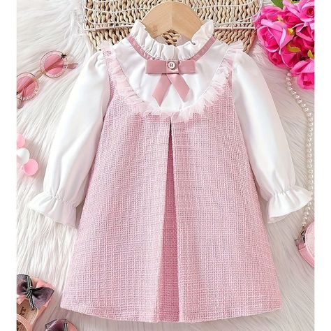 Crochet Baby Girl Dress, Baby Girls Dress, Girls Dress Sewing Patterns, Baby Couture, Corset Dress Prom, Girl Dress Patterns, Baby Frocks Designs