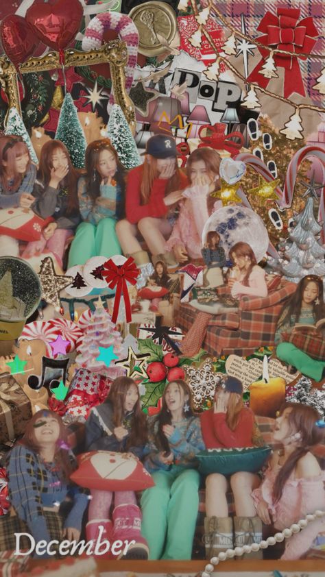 Newjeans Christmas, Newjeans Kpop, Kpop Iphone Wallpaper, New Year Wallpaper, Cozy Christmas, Christmas Wallpaper, Kpop Wallpaper, Kpop Girl Groups, Connect With People