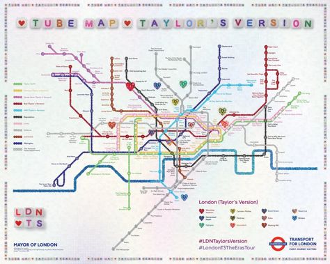 London Underground: Taylor Swift Tube map released as star plays city - BBC News Tube Map, London Underground, Bbc News, Bbc, Taylor Swift, Swift, Sequin, Map, London