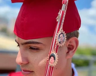 Butterfly Cap And Gown, In Remembrance Graduation Caps, Photo Graduation Cap, Graduation Cap Decoration Lost Loved One, In Memory Of Graduation Caps, In Loving Memory Graduation Caps, Graduation Memorial Ideas, Cap Gown Decoration, In Memory Graduation Caps