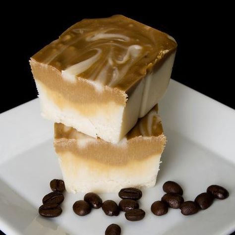 Cappuccino Fudge Recipe by Linda C - Key Ingredient Fudge Flavors Unique, Unique Fudge Recipes, Cappuccino Fudge Recipe, Cappuccino Fudge, Green Bakery, Gourmet Fudge, Coffee Fudge, Homemade Fudge Recipes, Oh Fudge