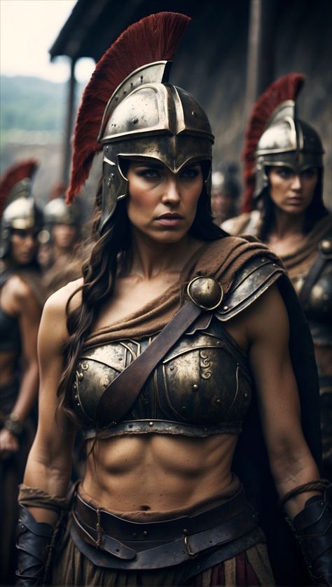 Barbarian Woman, Spartan Women, Viking Warrior Woman, Warrior Concept Art, Warrior 1, Amazon Warrior, Greek Warrior, Spartan Warrior, Female Superhero