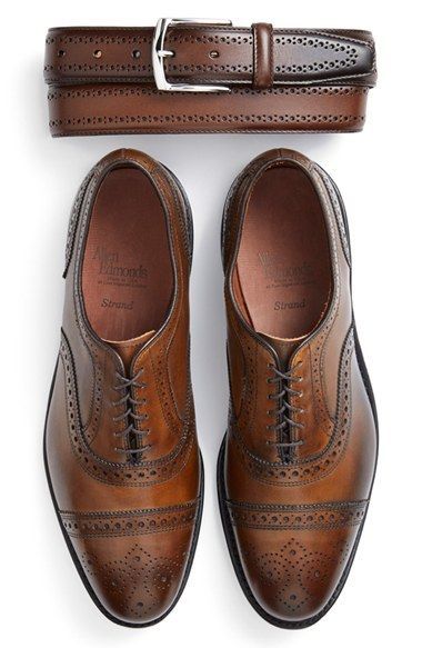 Brogues Men, Gentleman Shoes, Vintage Man, Allen Edmonds, Brown Shoes, Brown Brown, Mens Oxfords, Mens Fashion Shoes, Trendy Shoes