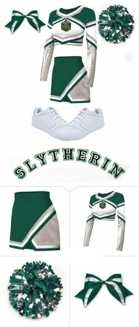 ................................... #espiritual # Espiritual # amreading # books # wattpad Hogwarts Cheer Uniform, Harry Potter Uniform Slytherin, Slytherin Outfit Uniform, Cute Cheer Outfits, Slytherin Cheer Uniform, Hogwarts Uniform Slytherin, Slytherin Cheerleader, Slytherin Quidditch Uniform, Slytherin Uniform Female