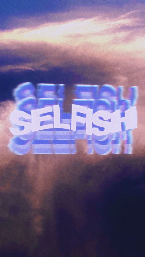 Selfish Wallpaper Aesthetic, Selfish Aesthetic, Aesthetic Background, Aesthetic Wallpaper, Aesthetic Wallpapers, Neon Signs, Neon, Wallpapers, Quick Saves