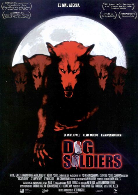 Dog Soliders (2002) Dog Soldiers Movie, Creature Movie, Sean Pertwee, Liam Cunningham, Kevin Mckidd, Dog Soldiers, Mark Thomas, Sci Fi Horror Movies, Beast Creature