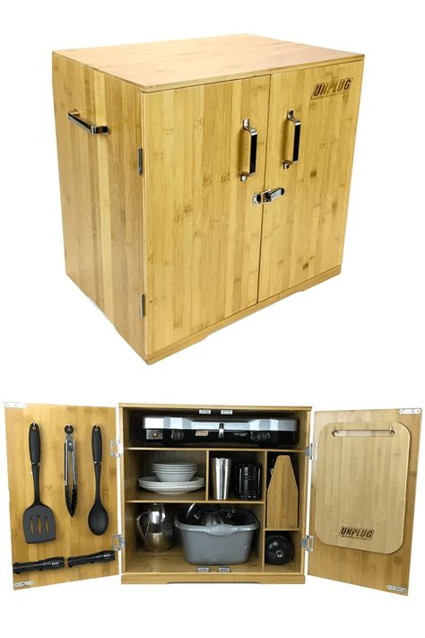 Chuck Box Camping, Camping Kitchen Set Up, Camp Kitchen Chuck Box, Portable Camp Kitchen, Camping Chuck Box, Camp Kitchen Box, Outdoor Camping Kitchen, Chuck Box, Don Pedro