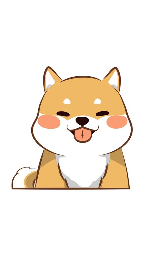 Shiba Inu Character Design, Shiba Inu Illustration Cute, Shiba Inu Chibi, Shiba Inu Puppy Drawing, Shiba Inu Sticker, Cute Shiba Inu Drawing, Cartoon Dogs Character Design, Shiba Inu Dog Drawing, Shiba Drawing