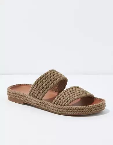 Women's Sandals: Slides, Flip Flops & More | American Eagle Summer Necessities, Raffia Sandals, Birkenstock Sandals Arizona, Fringe Sandals, Bow Sandals, Footbed Sandals, Jelly Sandals, Vegan Shoes, Mens Outfitters