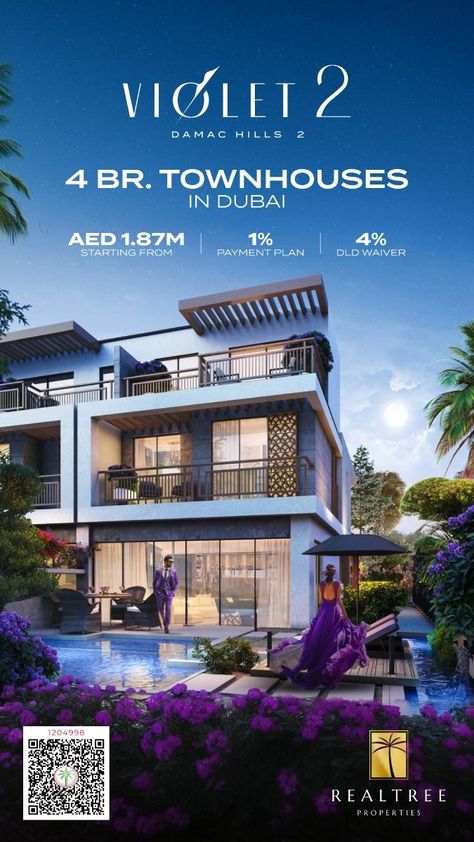 House Advertising, Damac Hills, Luxury Advertising, Real Estate Banner, City Escape, Real Estate Marketing Design, Real Estate Ads, Dubai Real Estate, Luxurious Lifestyle